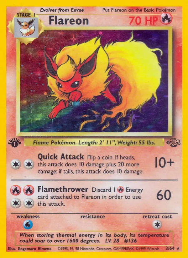 Flareon, Jungle 003/064