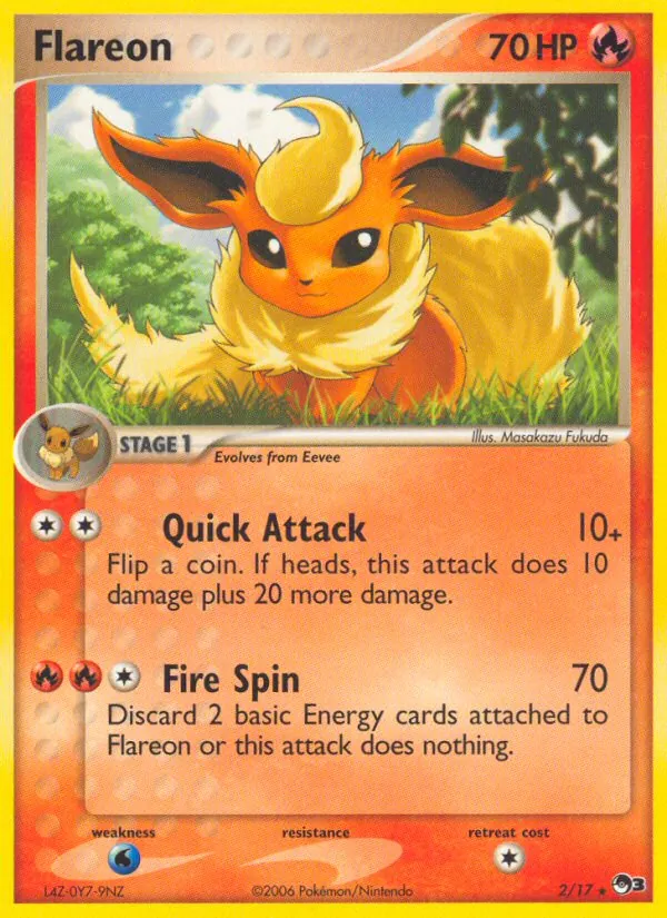 Flareon, POP Series 3 002/017