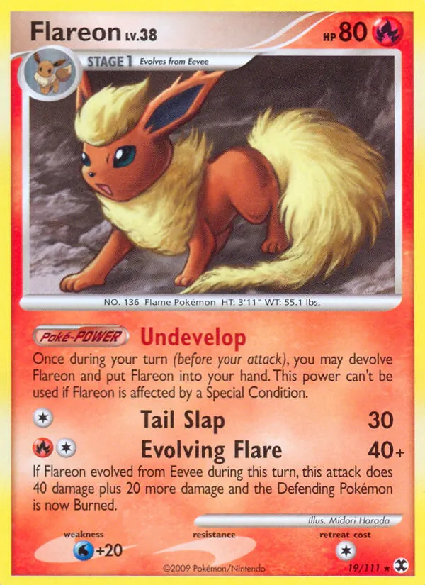 Flareon, Rising Rivals 019/111