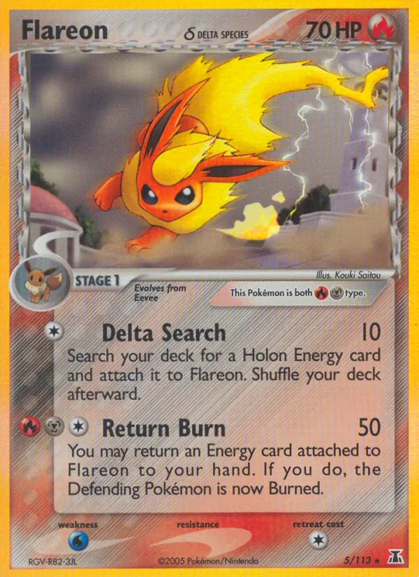 Flareon δ, Delta Species 005/113