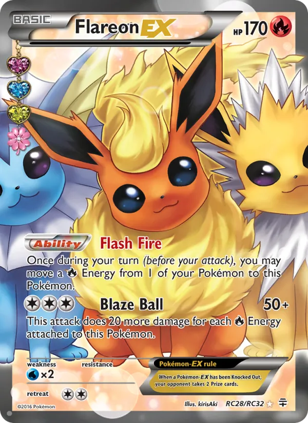 Flareon EX, Generations RC28/83