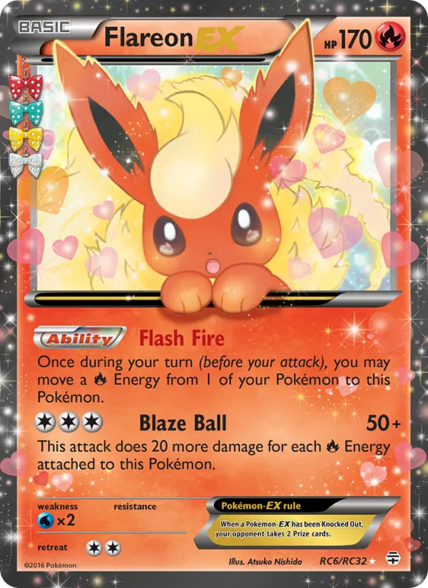 Flareon EX, Generations RC6/83
