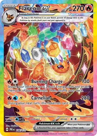 Flareon EX, Prismatic Evolutions 146/131