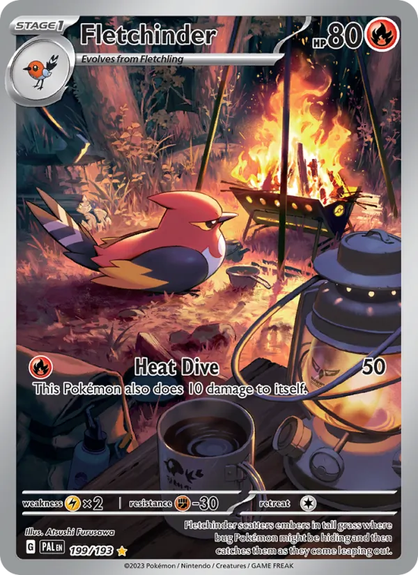 Fletchinder, Paldea Evolved 199/193