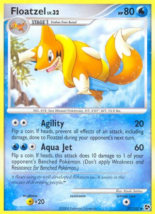 Floatzel, Countdown Calendar 037/106