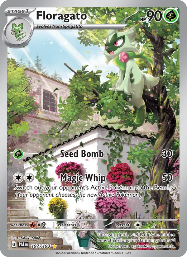 Floragato, Paldea Evolved 197/193