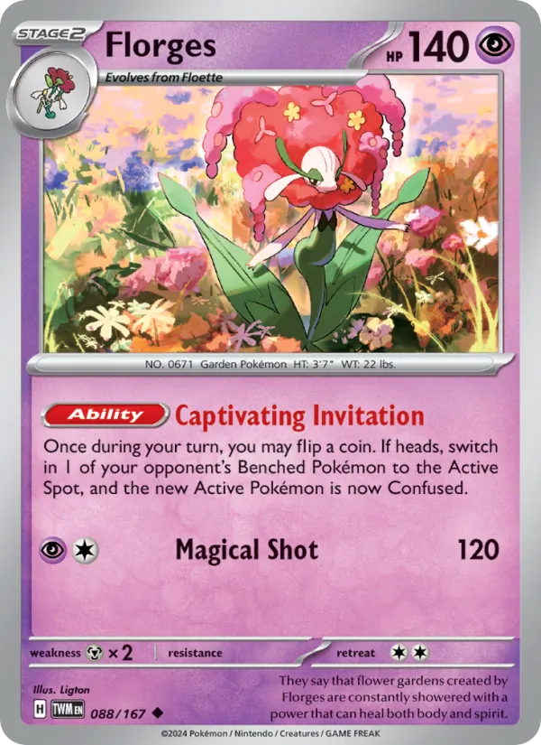 Florges, Twilight Masquerade 088/167