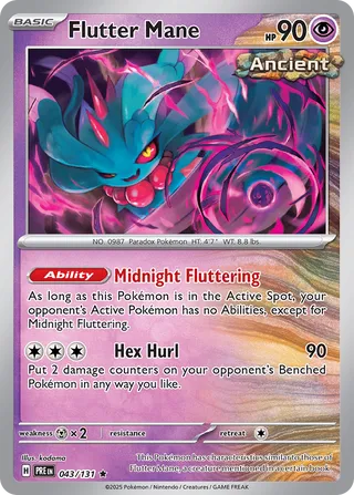 Flutter Mane, Prismatic Evolutions 043/131
