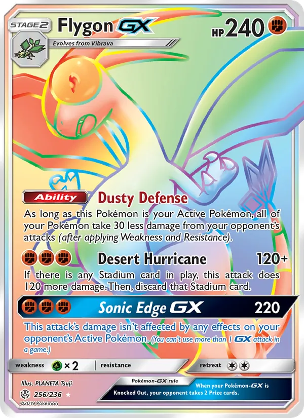 Flygon GX, Cosmic Eclipse 256/236