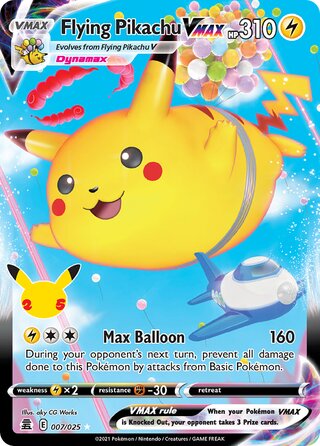 Flying Pikachu VMAX, WC Deck 2022 (ADP) 007/025