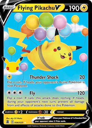 Flying Pikachu V, WC Deck 2022 (ADP) 006/025