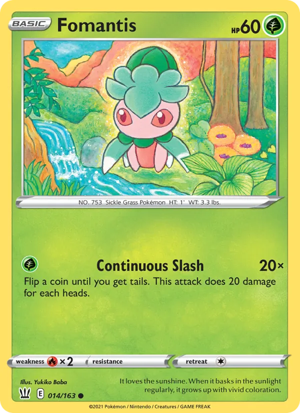 Fomantis, Battle Styles 014/163