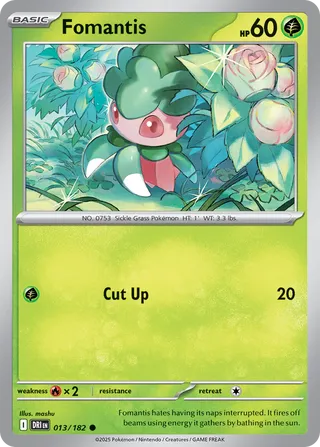 Fomantis, Destined Rivals 013/182