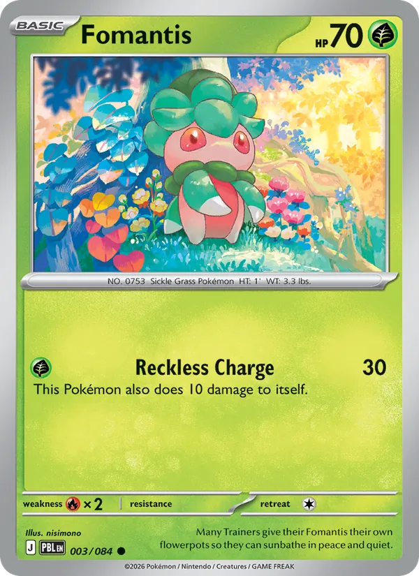 Fomantis, Pitch Black 003/084