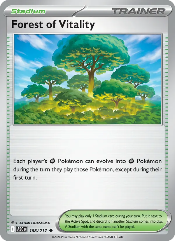 Forest of Vitality, Ascended Heroes 188/217