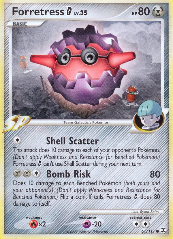 Forretress G, Rising Rivals 061/111