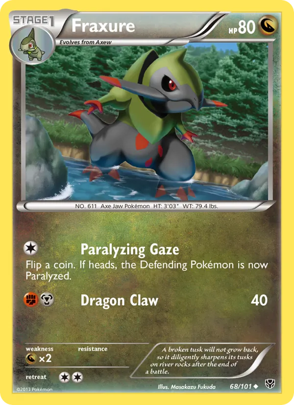 Fraxure, Plasma Blast 068/101