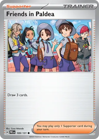 Friends in Paldea, Prismatic Evolutions 109/131