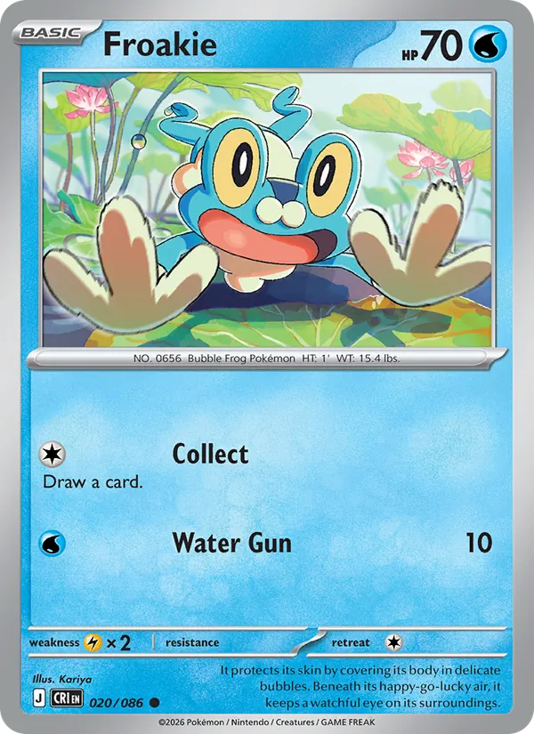 Froakie, Chaos Rising 020/086