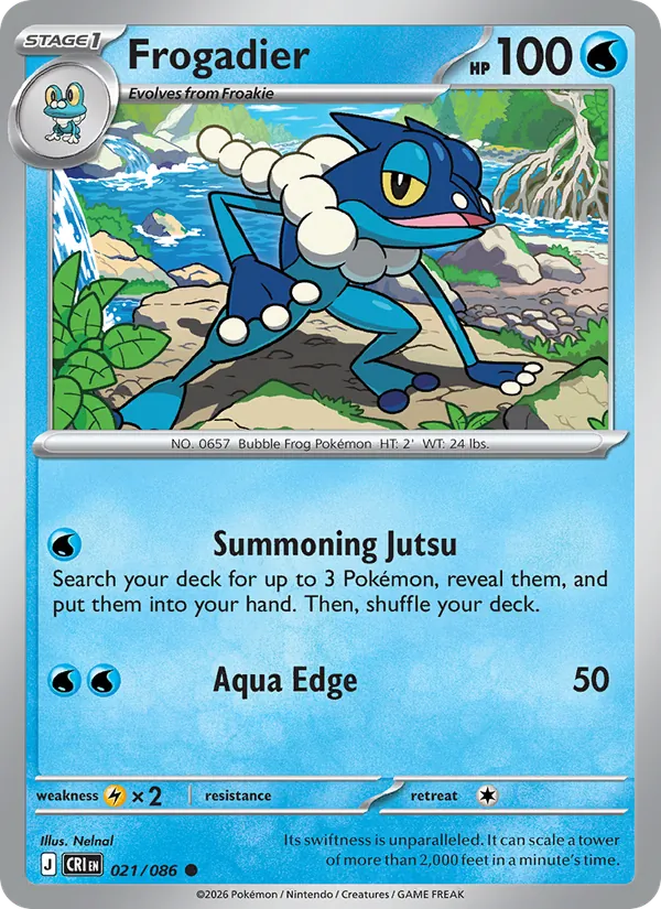 Frogadier, Chaos Rising 021/086