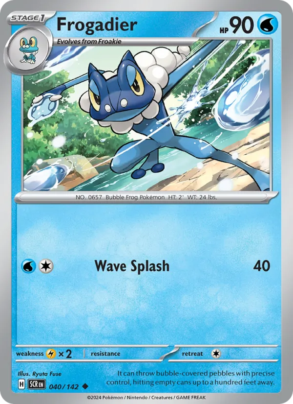 Frogadier, Stellar Crown 040/142
