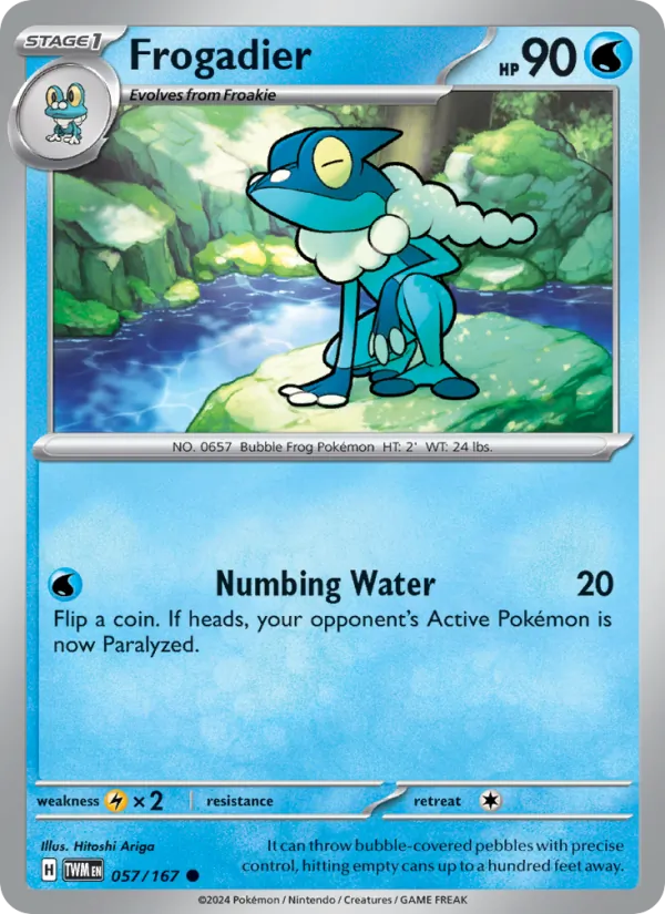 Frogadier, Twilight Masquerade 057/167