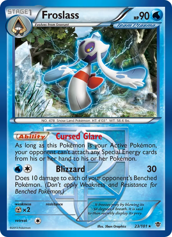Froslass, Plasma Blast 023/101