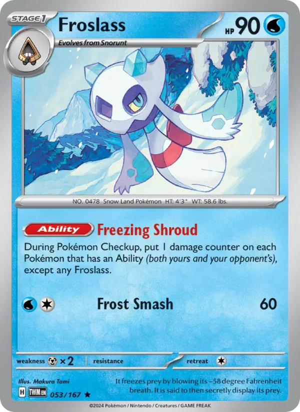 Froslass, Twilight Masquerade 053/167