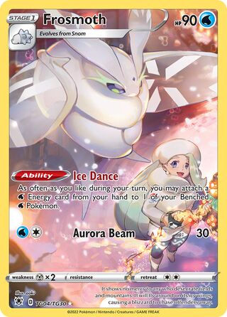 Frosmoth, Astral Radiance Trainer Gallery TG04/30