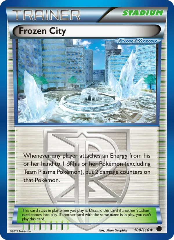 Frozen City, Plasma Freeze 100/116