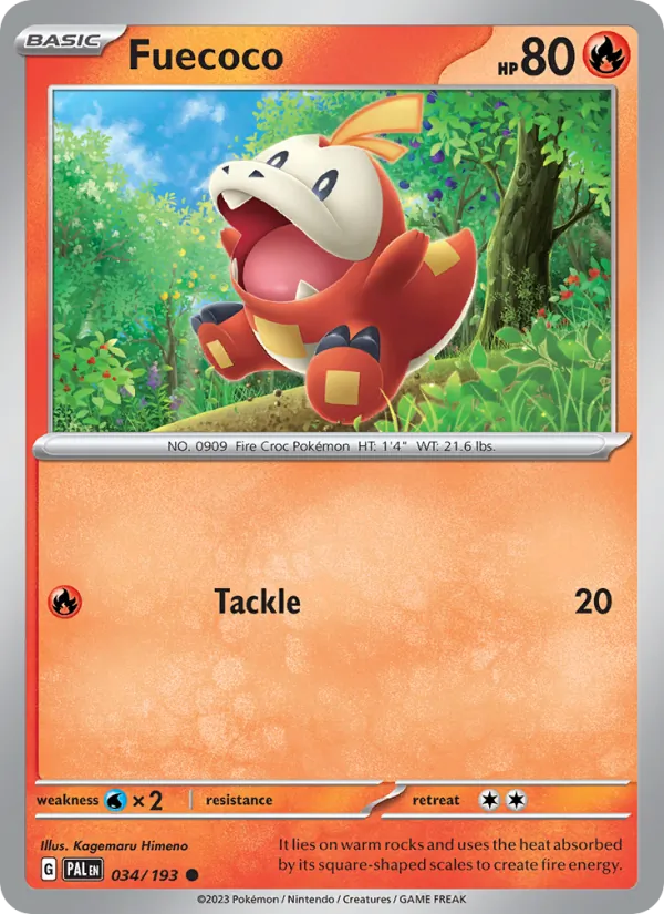 Fuecoco, Paldea Evolved 034/193