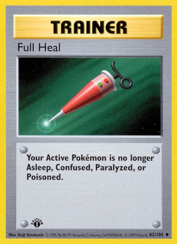Full Heal, Base Set 082/102