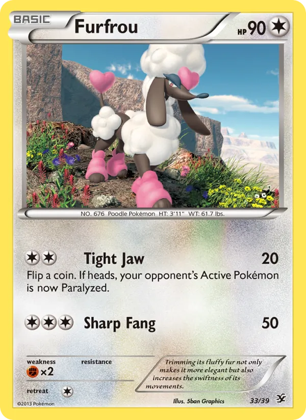 Furfrou, Kalos Starter Set 033/039