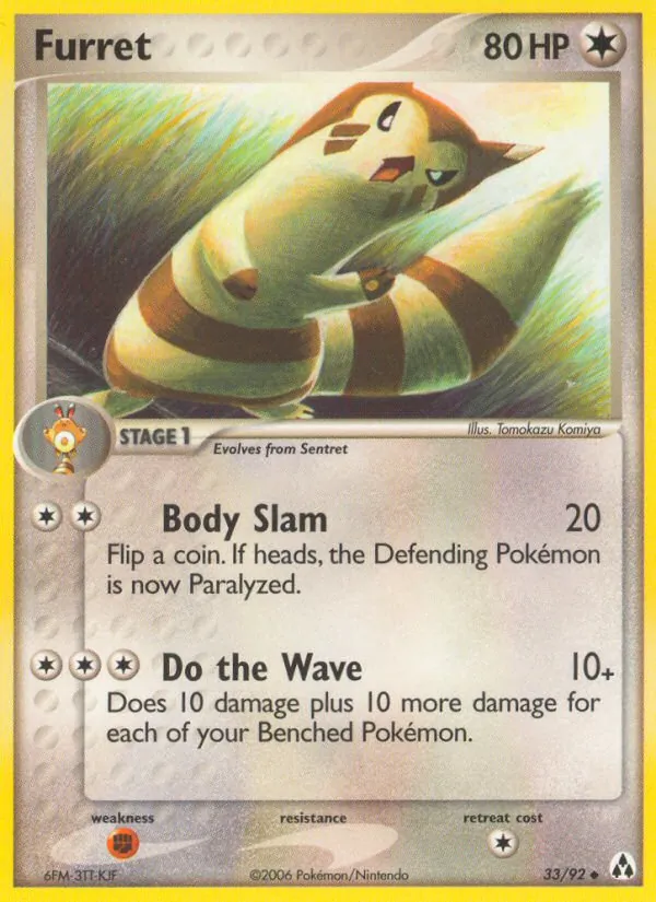 Furret, Legend Maker 033/092