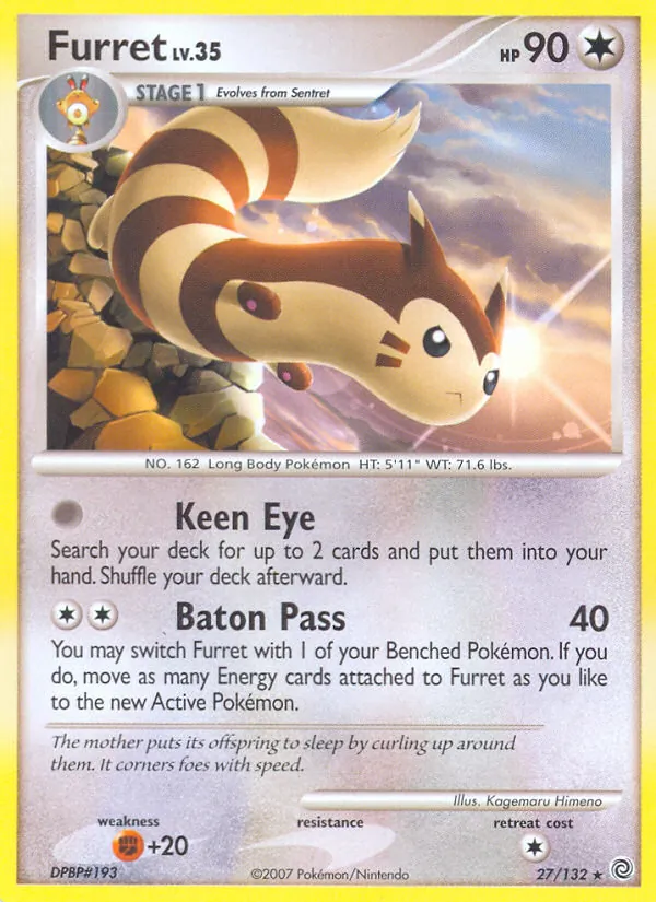 Furret, Secret Wonders 027/132