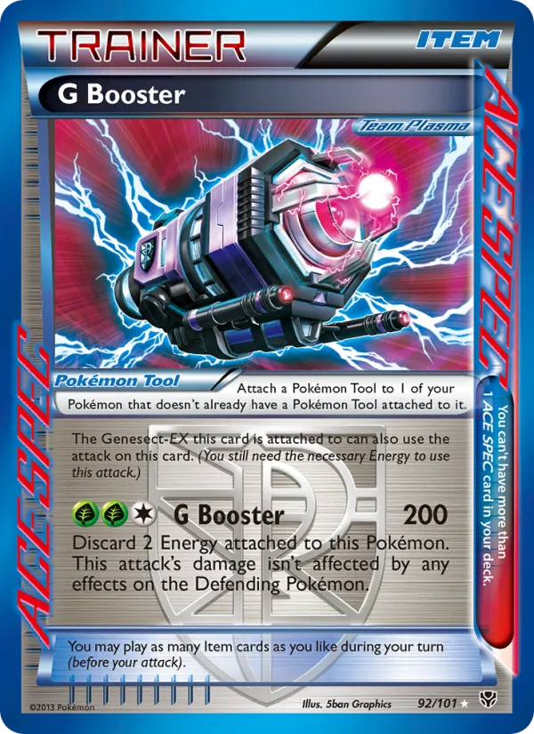 G Booster, Plasma Blast 092/101