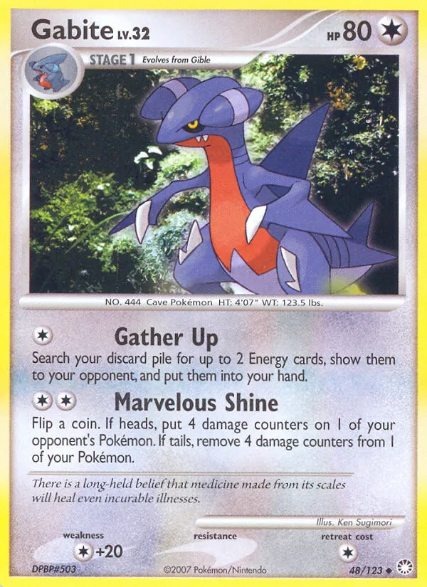 Gabite, Mysterious Treasures 048/123