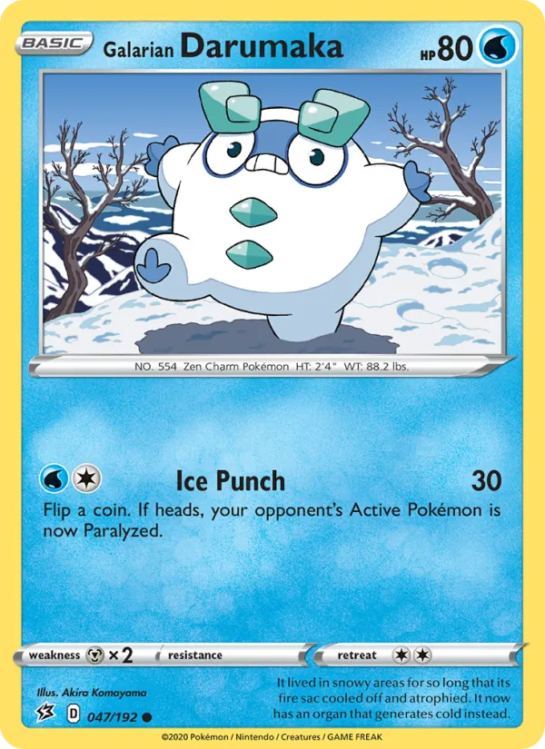 Galarian Darumaka, Rebel Clash 047/192