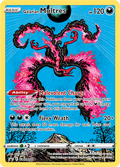 Galarian Moltres, SWSH Black Star Promos SWSH284/307