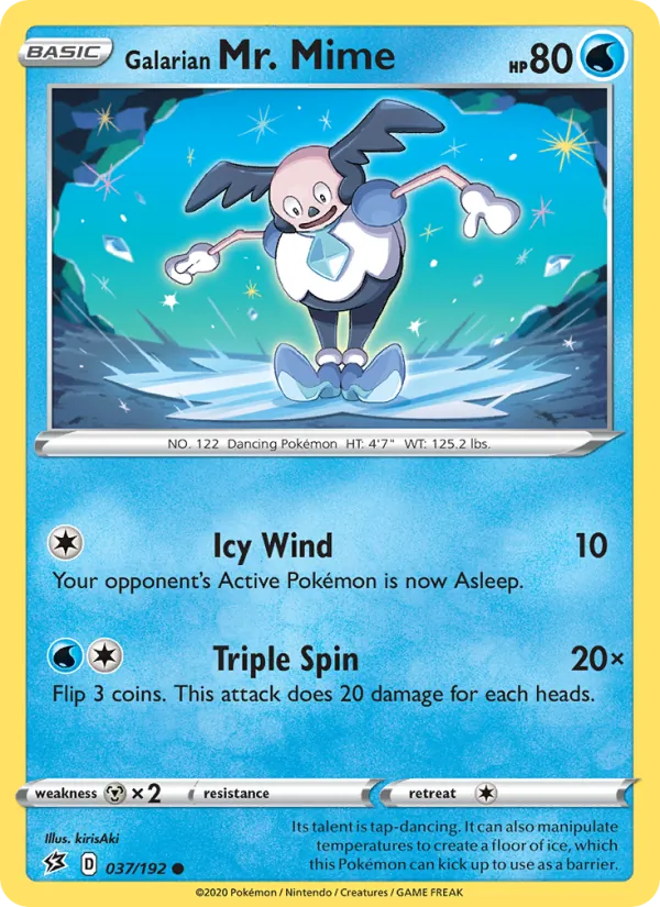 Galarian Mr. Mime, Rebel Clash 037/192