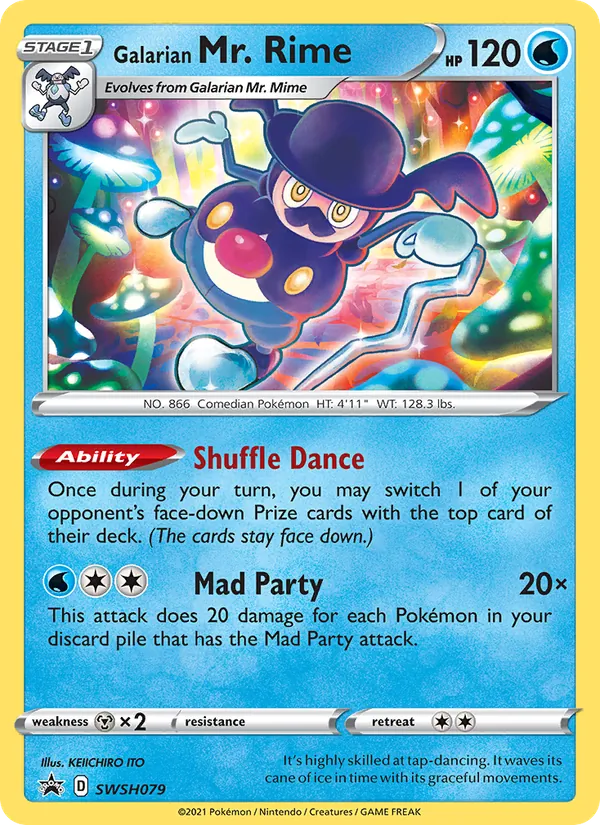 Galarian Mr. Rime, SWSH Black Star Promos SWSH079/307