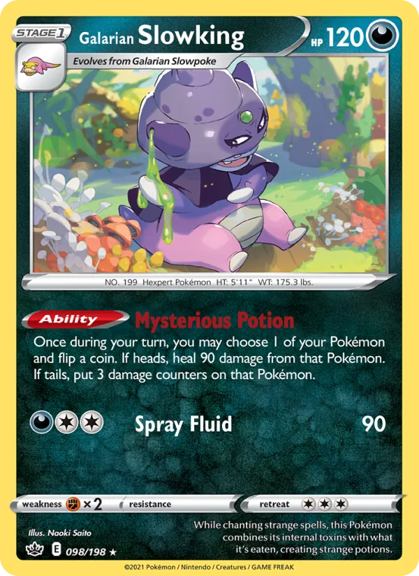 Galarian Slowking, Chilling Reign 098/198