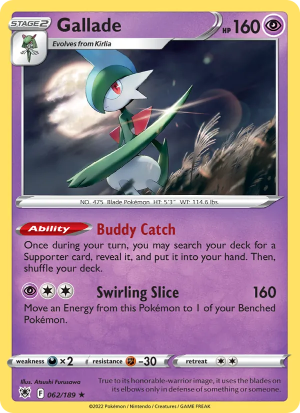 Gallade, Astral Radiance 062/189