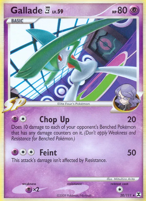 Gallade E4, Rising Rivals 020/111