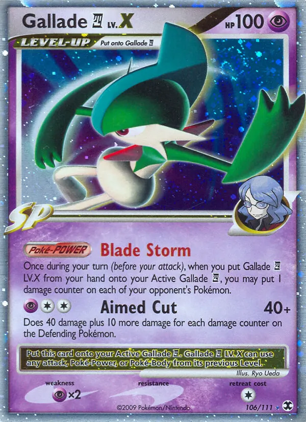 Gallade E4 LV.X, Rising Rivals 106/111