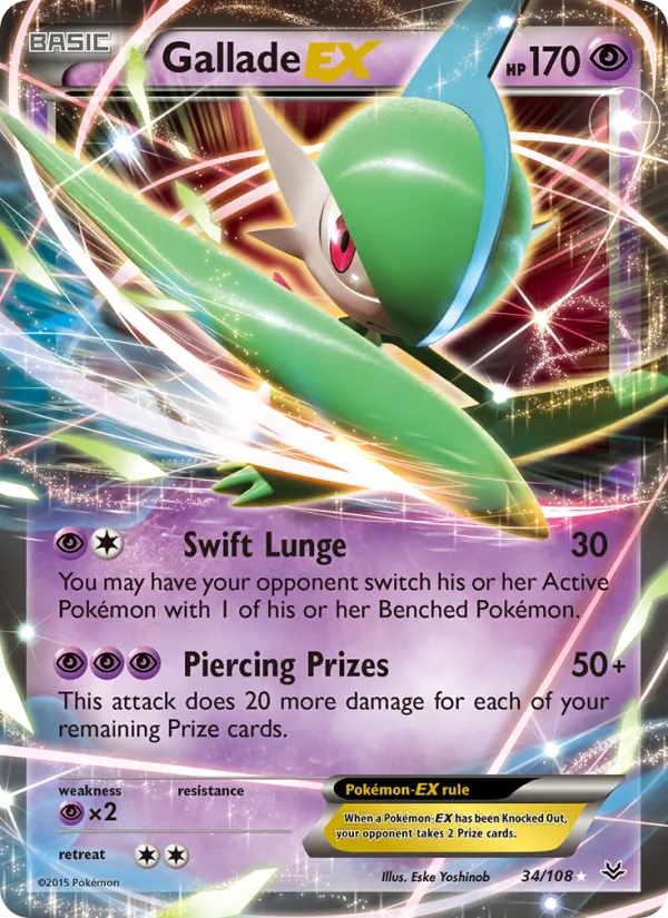 Gallade EX, Roaring Skies 034/108