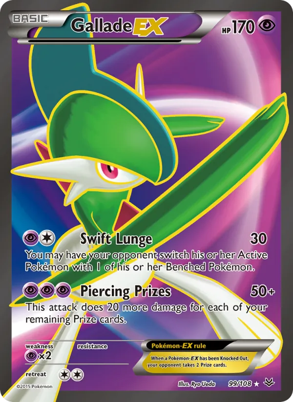 Gallade EX, Roaring Skies 099/108