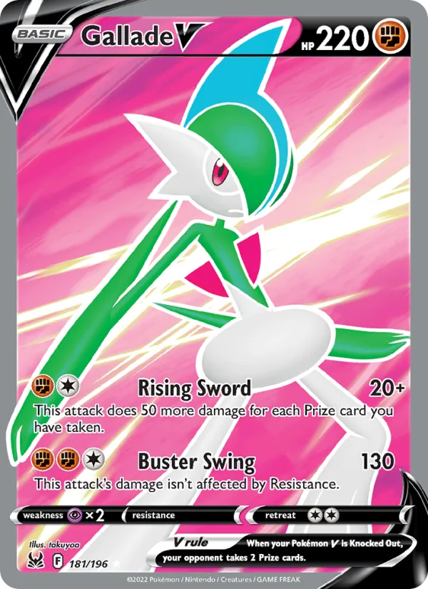 Gallade V, Lost Origin 181/196