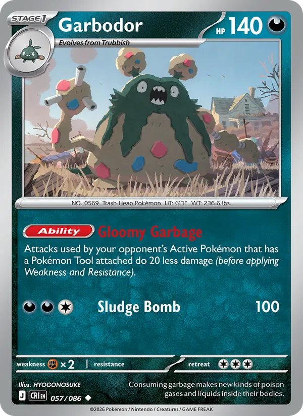 Garbodor, Chaos Rising 057/086