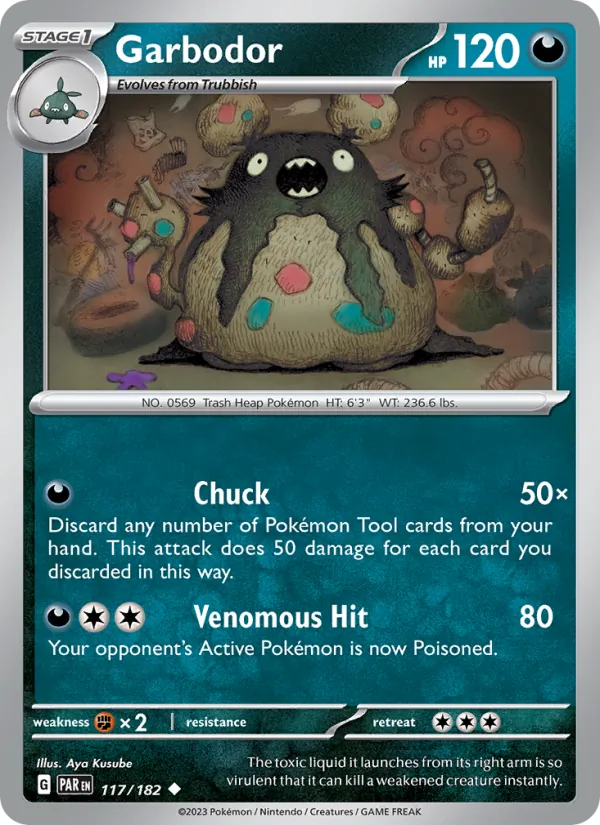 Garbodor, Paradox Rift 117/182